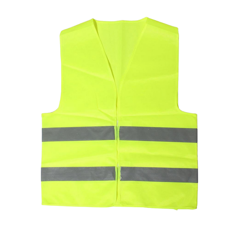 yellow safety vest