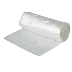 roll of plastic trash bags