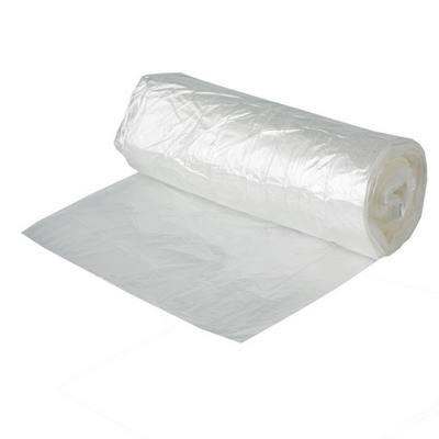 roll of plastic trash bags