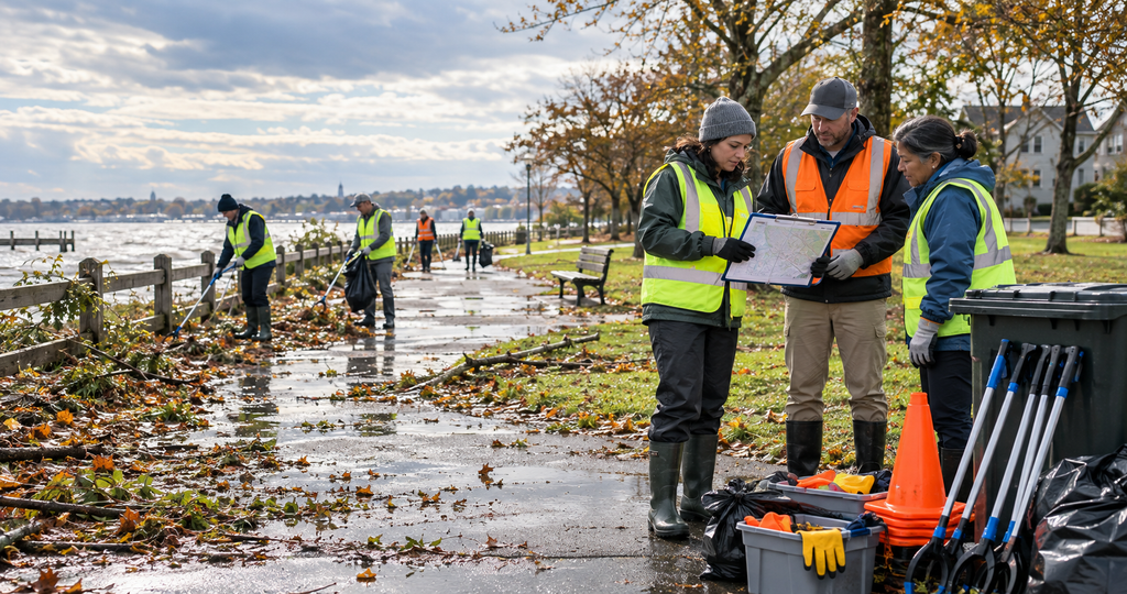 After a Nor’easter: How to Plan a Safe Community Litter Cleanup